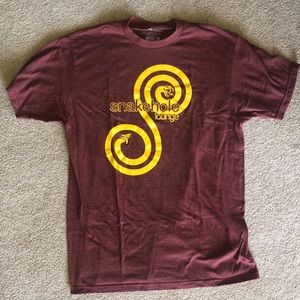 NWOT Parks and Rec Snakehole Lounge Fandom Tshirt New